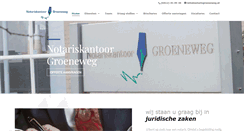 Desktop Screenshot of notarisgroeneweg.nl